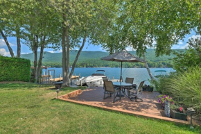 Waterfront Home on Lake George with Boat Dock! Queensbury